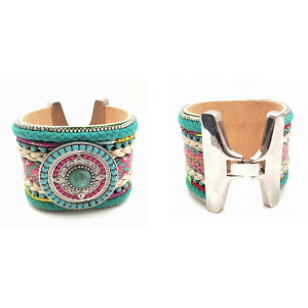 Bohemian/ Ibiza  Armband - Turqouise