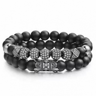 Armbanden-Heren-Edelsteen-Zirkonia