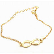Armband Infinity  goud