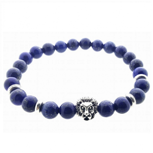 Armband-Edelsteen-Leeuw-Sodalite