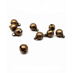 Bronzen belletje - 6 mm 