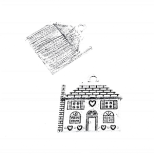 Bedel Maison-Huis 30x30mm