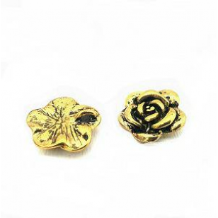 Bedel  goud Roos 18mm