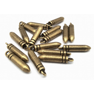 Bedel Kogel  brons 25x10mm