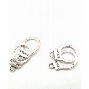 Tussenstuk Handboeien 40x15mm