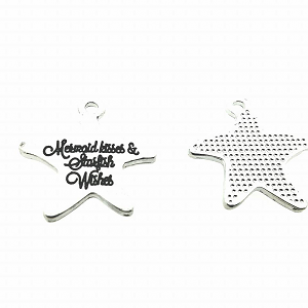 Bedel Mermaid Kisses 27x26mm