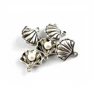 Bedel Schelp met Parel - Oester