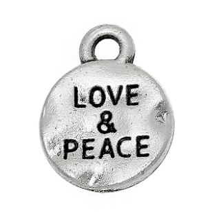 Bedel  Love & Peace Zilver