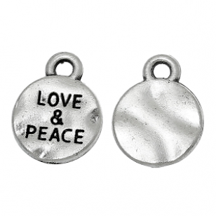 Bedel  Love & Peace Zilver