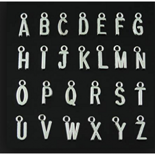 Bedel Alfabet Letters per stuk