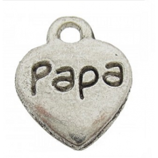 Bedel tekst Papa 10x12mm