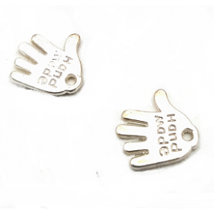Bedel Hand met tekst : Hand Made