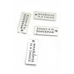 Bedel Weakness is a choice