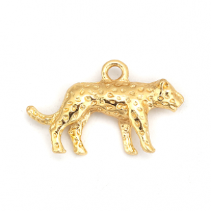 Bedel Tijger Goud 25x15mm