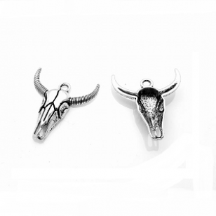 Bedel-Buffalo-kop-zilver