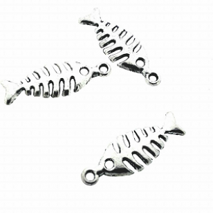 Bedel-Vis-zilver-26x9mm