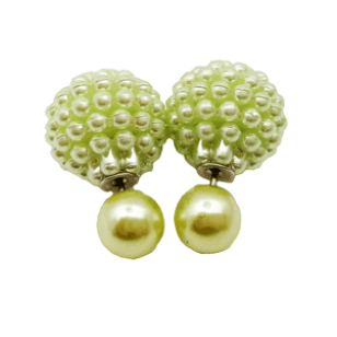 Dots oorbellen - Mintgroen