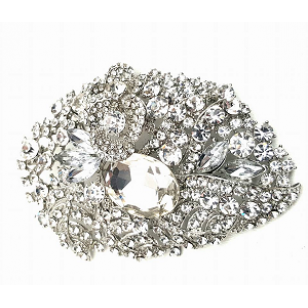 Broche bezet met Swarovski kristallen  #3