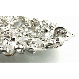 Broche bezet met Swarovski kristallen  #3