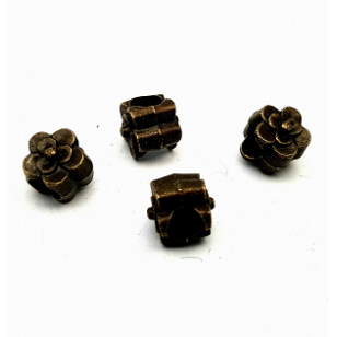 Kraal Brons Bloem 10mm