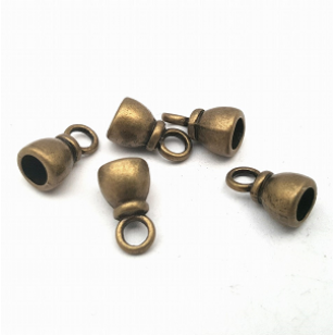 Bronzen Eindkapje  4mm