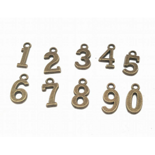 Bronzen Bedel Cijfer