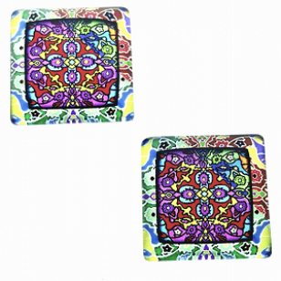 Glas Cabochon 25mm #02