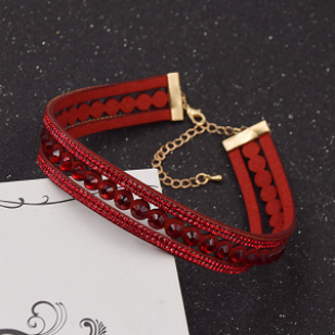 Choker-Bling-Rood