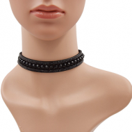 Choker-Bling-Zwart-#2