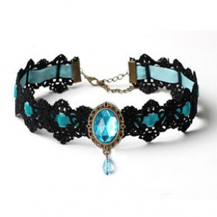 Choker-Fluweel-kant-lichtblauw