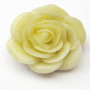 Druk Knoop Roos Geel 18mm