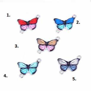 Tussenstuk Vlinder Emaille