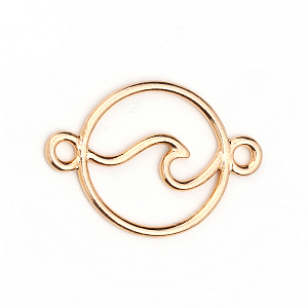 Tussenstuk Wave Gouden