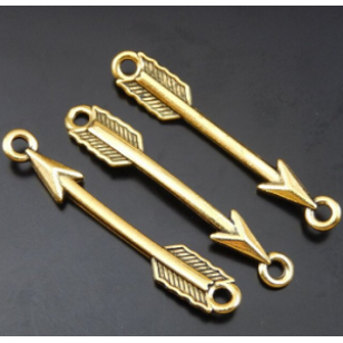 Tussenstuk Pijl Goud - bedel