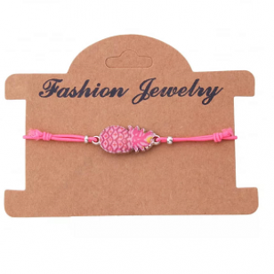 Tussenstuk Ananas Roze Zilver