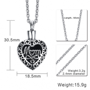 Ketting met Hanger Urn Moeder