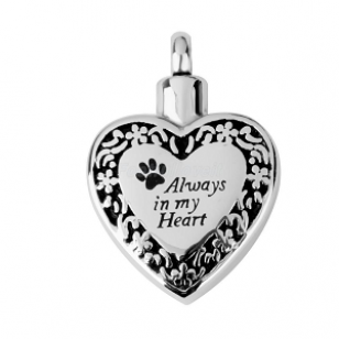 Ketting met Hanger As Crematie RVS