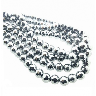 Kralen Hematiet 8mm Facet