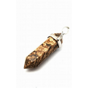 Hanger Edelsteen - Picture Jasper