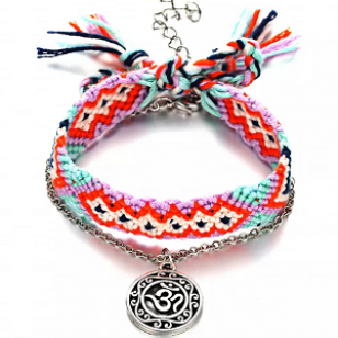 Enkelbandjes set Handgemaakt Ohm