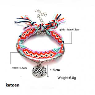 Enkelbandjes set Handgemaakt Ohm