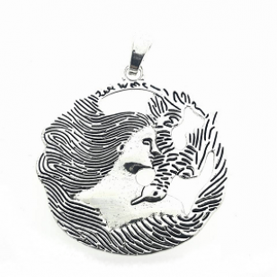 Hanger-80mm-Vrouw-Vogel