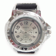Horloge Heren Geneva Steel - zwart