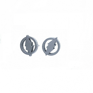 Oorbellen-Flash-Steel