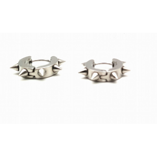 Oorbellen-Spikes-Rvs