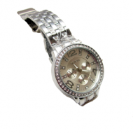 Horloge - Celebrity style - Lady watch - zilverkleurig