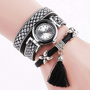 Horloge-Wikkel-snake-Zilver
