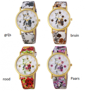 Horloge-Bloemen-Geneva