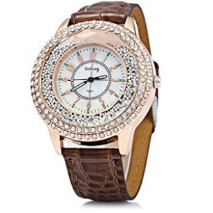 Horloge-Crystal-Bling-Bruin