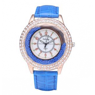 Horloge-Crystal-Bling-Blauw